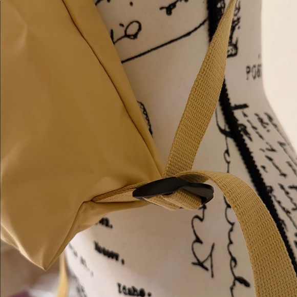Longchamp Yellow Nylon Backpack main image 5